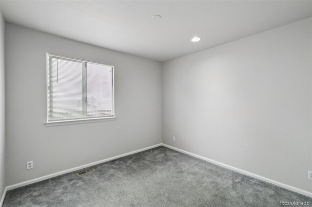 13802 Jasmine St, Thornton, CO 80602 - carpeted empty room with baseboards and recessed lighting
