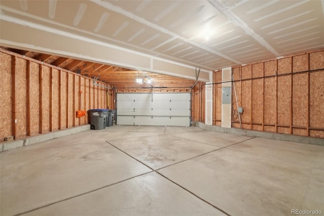 2247 Eagles Nest Dr, Lafayette, CO 80026 - garage featuring electric panel