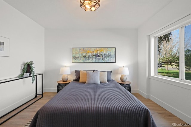 3025 Ivanhoe St, Denver, CO 80207 - bedroom featuring multiple windows and light wood-style floors