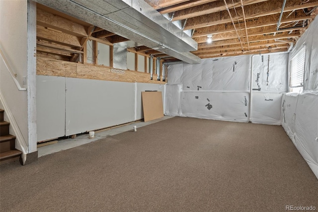 9698 Queenscliffe Dr, Highlands Ranch, CO 80130 - basement featuring carpet