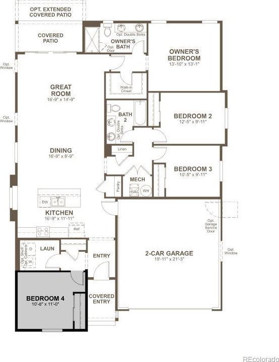 19110 E 96th Pl, Commerce City, CO 80022 - floor plan