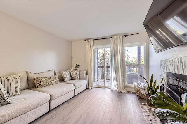 8450 Decatur St Unit 97, Westminster, CO 80031 - living area with wood finished floors