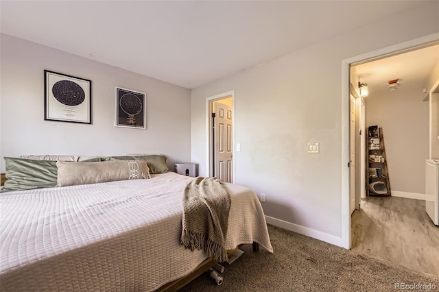 8450 Decatur St Unit 97, Westminster, CO 80031 - carpeted bedroom with baseboards