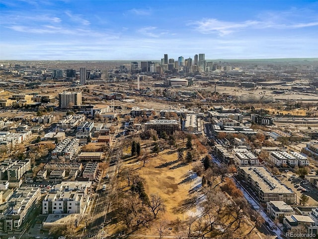 2801 W 23rd Ave, Denver, CO 80211 - drone / aerial view featuring a city view