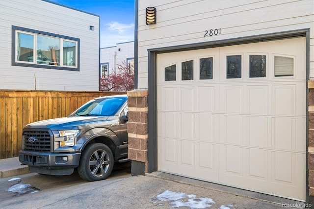 2801 W 23rd Ave, Denver, CO 80211 - garage with driveway