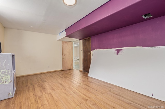 9400 W Burgundy Ave, Littleton, CO 80123 - finished below grade area with light wood-style floors