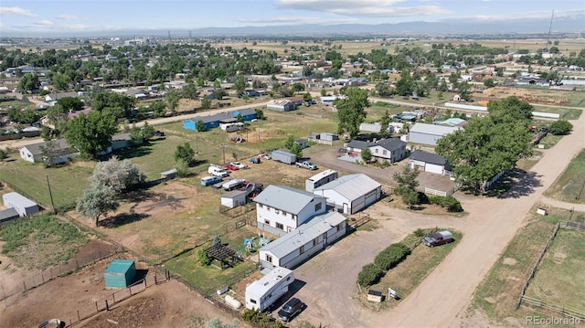 15528 Nancy Ave, Fort Lupton, CO 80621 - drone / aerial view of a mountainous background