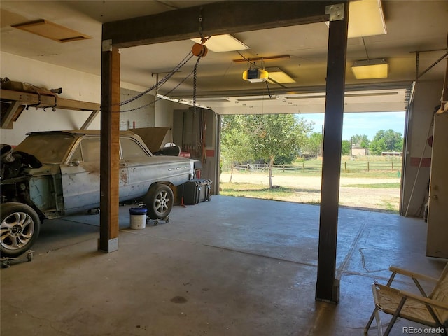 15528 Nancy Ave, Fort Lupton, CO 80621 - garage featuring a garage door opener