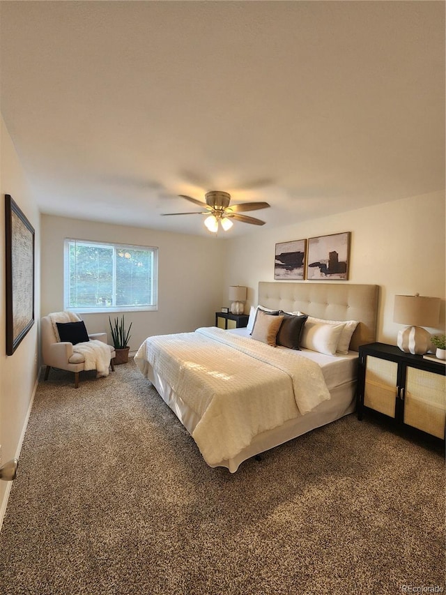 7700 W Glasgow Pl Unit 1A, Littleton, CO 80128 - carpeted bedroom featuring ceiling fan