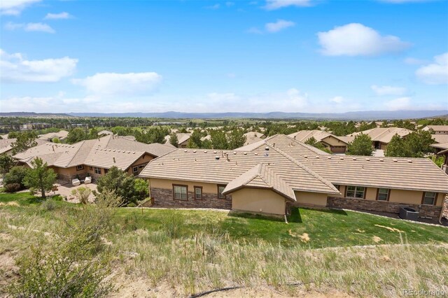 4364 Chateau Ridge Ln, Castle Rock, CO 80108 - aerial view of residential area