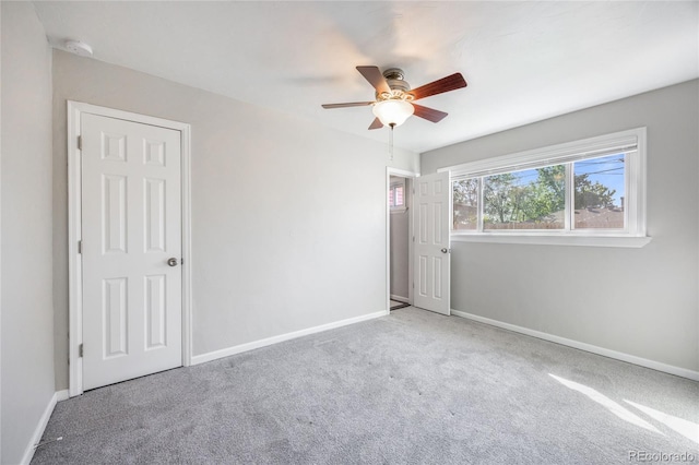 1560 Pueblo Ct, Thornton, CO 80229 - unfurnished bedroom featuring carpet floors, baseboards, and ceiling fan