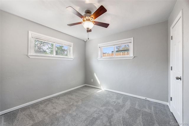 1560 Pueblo Ct, Thornton, CO 80229 - carpeted empty room featuring a ceiling fan and baseboards