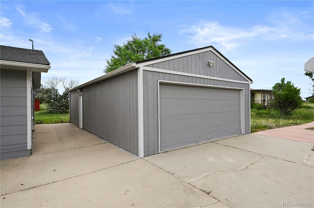 5520 Coyote Ln, Peyton, CO 80831 - view of detached garage