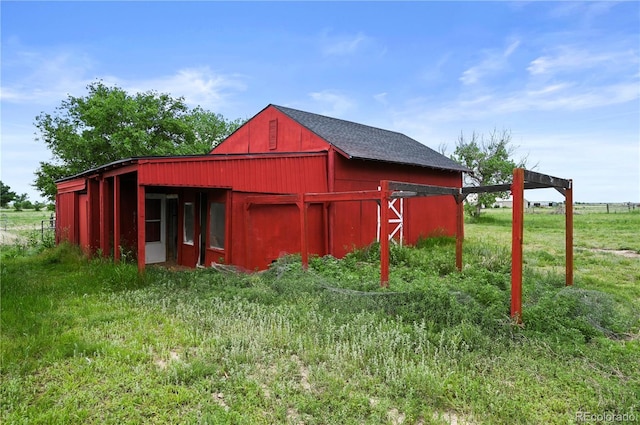 5520 Coyote Ln, Peyton, CO 80831 - view of pole building