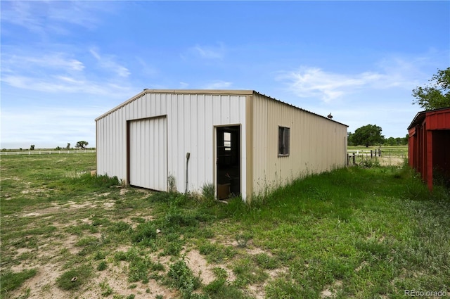 5520 Coyote Ln, Peyton, CO 80831 - view of pole building