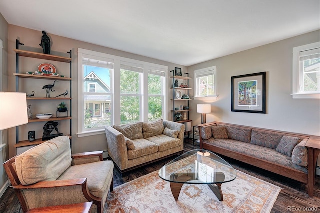 17 Meadow Lark Grn, Breckenridge, CO 80424 - living area with wood finished floors