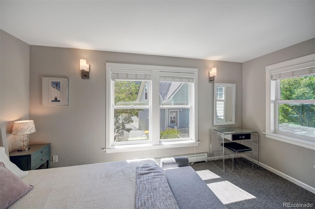 17 Meadow Lark Grn, Breckenridge, CO 80424 - bedroom featuring baseboards and dark carpet