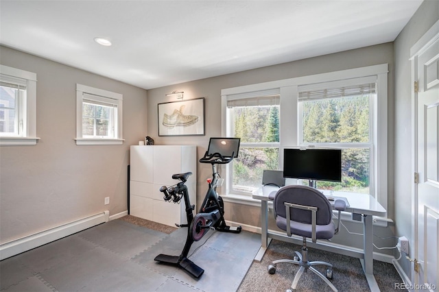 17 Meadow Lark Grn, Breckenridge, CO 80424 - office featuring baseboard heating and baseboards