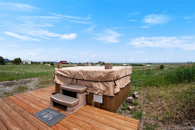 15580 Rigge Ct, Elbert, CO 80106 - view of deck