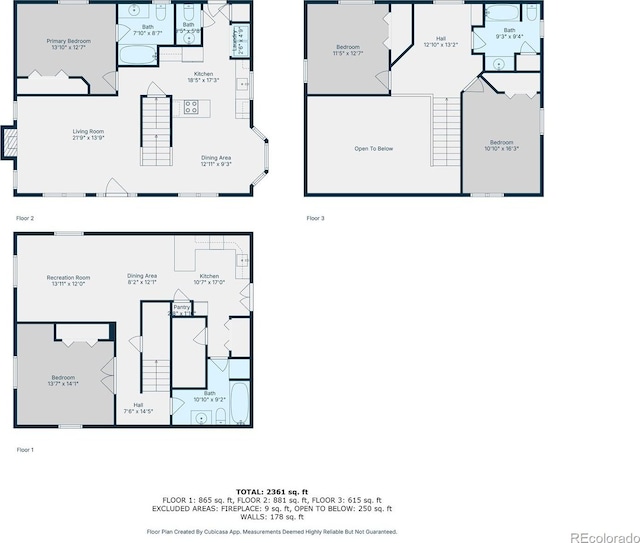 15580 Rigge Ct, Elbert, CO 80106 - property floor plan