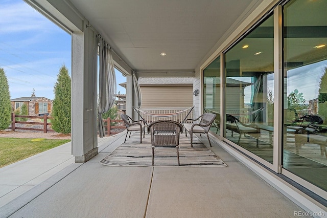14589 Hagus Pl, Parker, CO 80134 - view of unfurnished sunroom