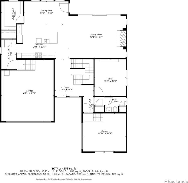 14589 Hagus Pl, Parker, CO 80134 - home floor plan