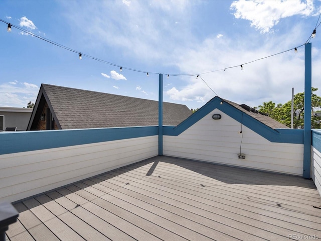 3640 Lipan St, Denver, CO 80211 - view of wooden terrace