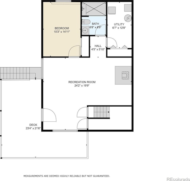 234 Bailey Dr, Bailey, CO 80421 - room layout