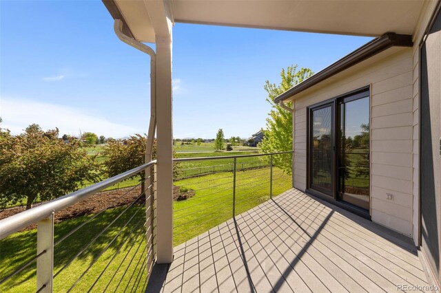 15132 Pecos St, Broomfield, CO 80023 - deck featuring a lawn