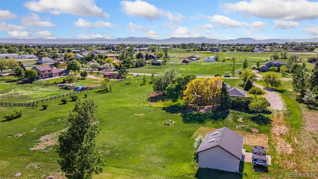 15132 Pecos St, Broomfield, CO 80023 - overview of rural landscape featuring a mountainous background and nearby suburban area