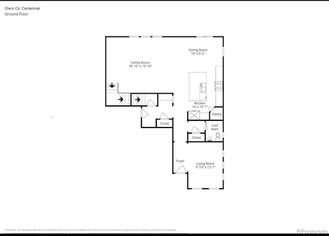 15955 E Otero Cir, Centennial, CO 80112 - view of property floor plan