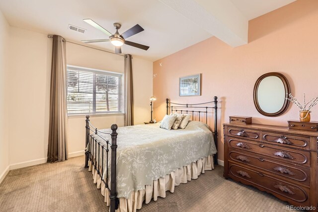 16459 W 86th Pl Unit B, Arvada, CO 80007 - carpeted bedroom featuring baseboards and a ceiling fan