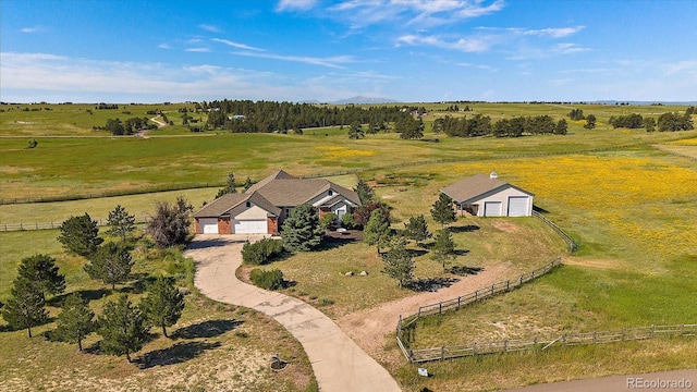 1248 Rawhide Cir, Elizabeth, CO 80107 - view of rural area featuring a pastoral area