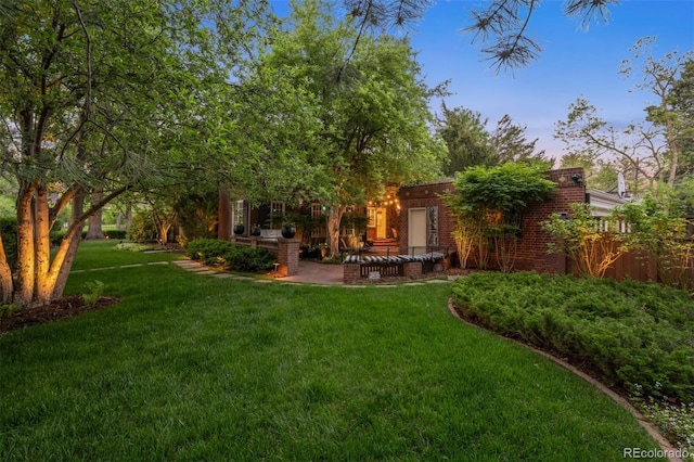 6300 E 17th Avenue Parkway, Denver, CO 80220 - view of yard featuring a patio