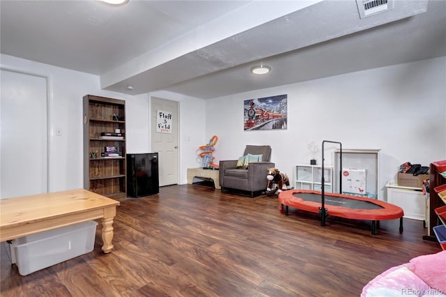 4856 E Hinsdale Pl, Centennial, CO 80122 - game room featuring wood finished floors