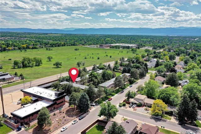 4856 E Hinsdale Pl, Centennial, CO 80122 - aerial view of a mountain backdrop