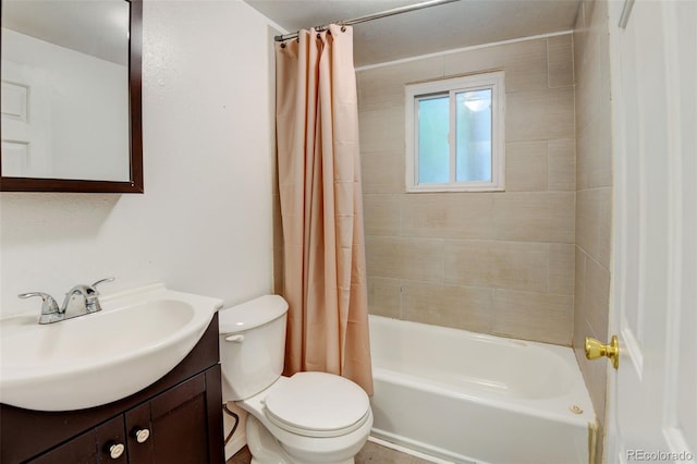 1707 W 39th Ave, Denver, CO 80211 - full bathroom with vanity and shower / bath combination with curtain