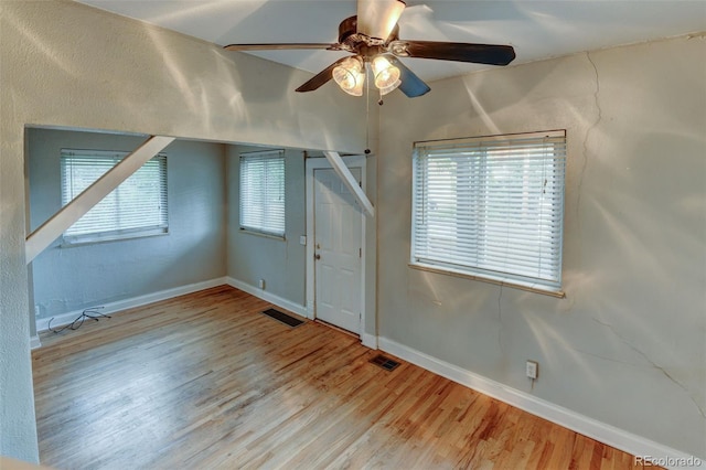 1707 W 39th Ave, Denver, CO 80211 - bonus room featuring wood finished floors and ceiling fan