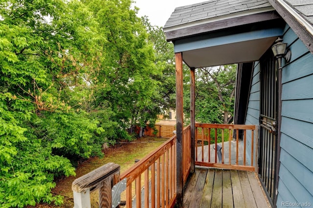 1707 W 39th Ave, Denver, CO 80211 - view of wooden terrace