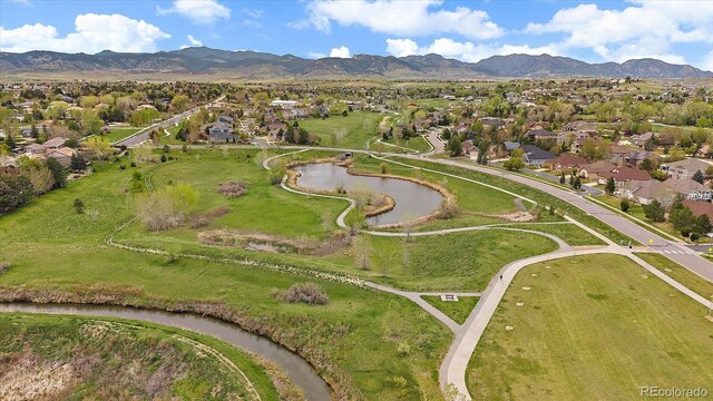 15258 W 75th Pl, Arvada, CO 80007 - view of property location featuring nearby suburban area and a water and mountain view