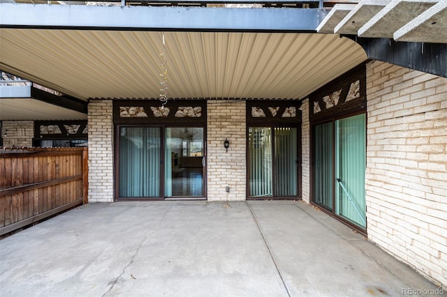 view of patio / terrace