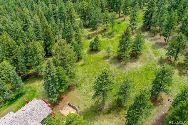 28065 Camel Heights Cir, Evergreen, CO 80439 - bird's eye view
