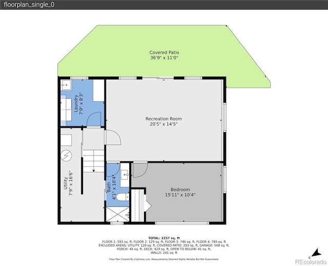 28065 Camel Heights Cir, Evergreen, CO 80439 - home floor plan