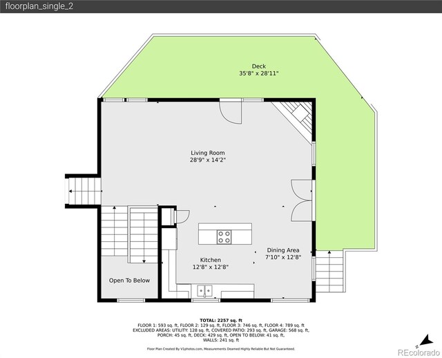 28065 Camel Heights Cir, Evergreen, CO 80439 - home floor plan