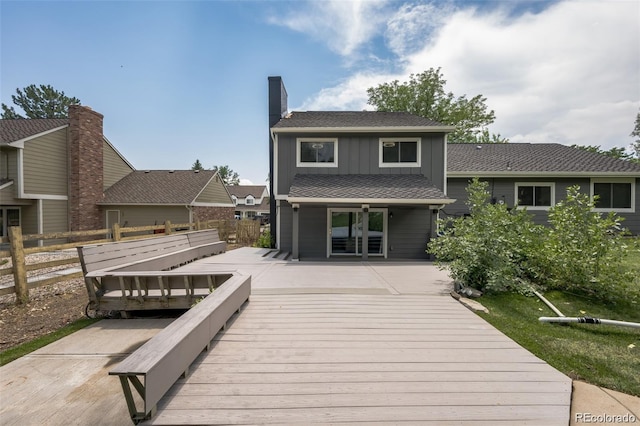 view of rear view of house