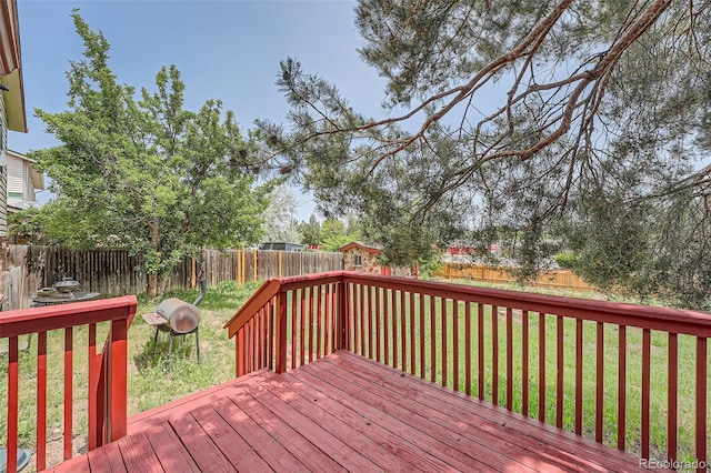 1824 S Granby St, Aurora, CO 80012 - view of wooden terrace