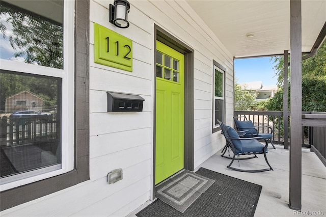 112 S Hooker St, Denver, CO 80219 - property entrance with a porch