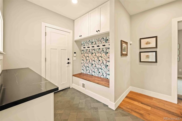 700 Cheyenne St, Golden, CO 80401 - mudroom featuring visible vents, recessed lighting, and baseboards