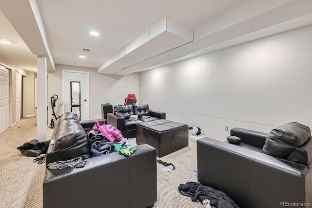 15047 E Louisiana Dr Unit A, Aurora, CO 80012 - office area featuring light colored carpet and recessed lighting