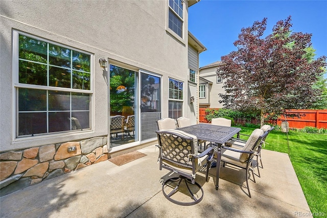 14878 E Aberdeen Ave, Centennial, CO 80016 - view of patio with outdoor dining space